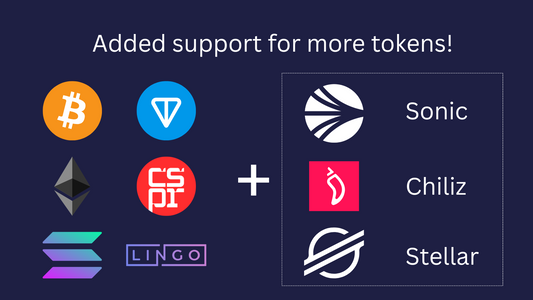 Track More Coins with Akis! (S, CHZ, XLM)