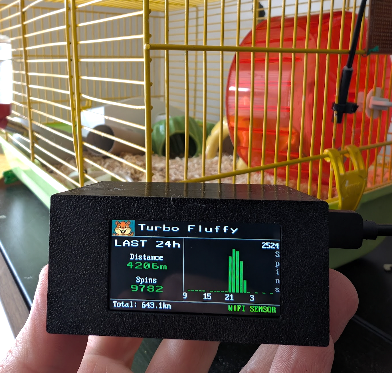 Collidera: Hamster Activity Tracker